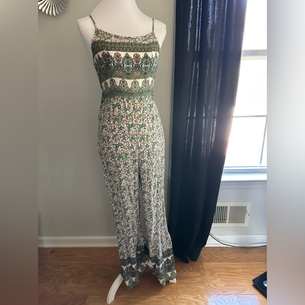 SHEIN Multicolor Floral Jumpsuit